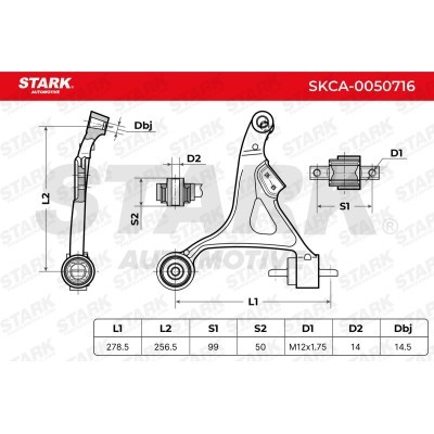 Control Arm Stark SKCA-0050716 SKCA-0050716 - photo 8
