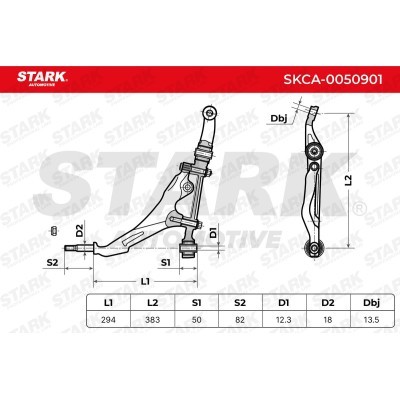 Control Arm Stark SKCA-0050901 SKCA-0050901 - photo 7