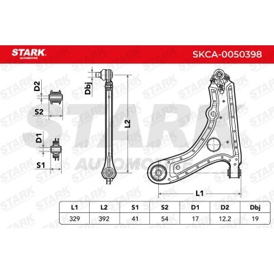 Control Arm Stark SKCA-0050398 SKCA-0050398 - photo 3