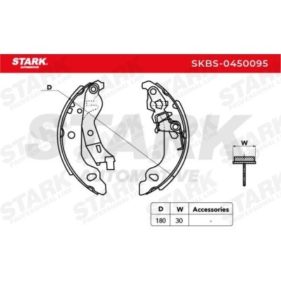 Brake Pads Set Stark SKBS-0450095 SKBS-0450095 - photo 6