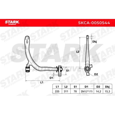 Control Arm Stark SKCA-0050544 SKCA-0050544 - photo 4