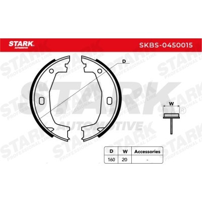 Brake Pads Set Stark SKBS-0450015 SKBS-0450015 - photo 4