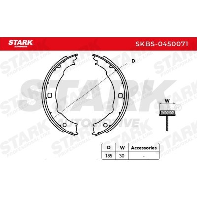 Brake Pads Set Stark SKBS-0450071 SKBS-0450071 - photo 5