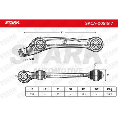 Control Arm Stark SKCA-0051517 SKCA-0051517 - photo 6