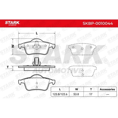 Brake Pads Set Stark SKBP-0010044 SKBP-0010044 - photo 4