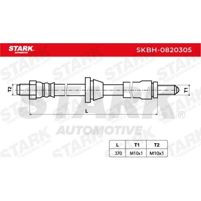 Brake Hose Stark SKBH-0820305 SKBH-0820305 - photo 4