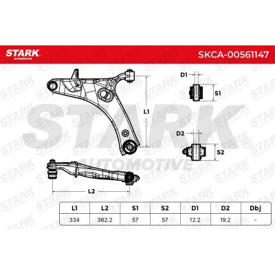 Control Arm Stark SKCA-00561147 SKCA-00561147 - photo 3