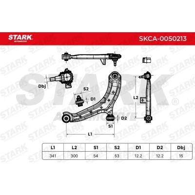 Control Arm Stark SKCA-0050213 SKCA-0050213 - photo 3