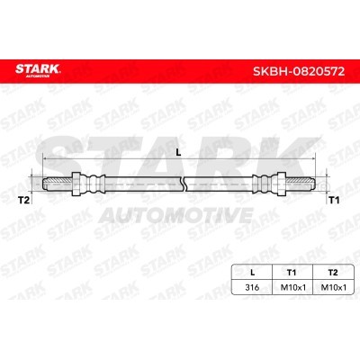 Brake Hose Stark SKBH-0820572 SKBH-0820572 - photo 5