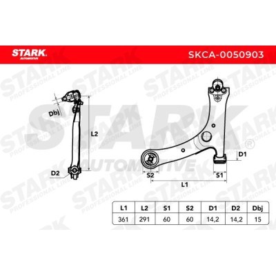 Control Arm Stark SKCA-0050903 SKCA-0050903 - photo 6