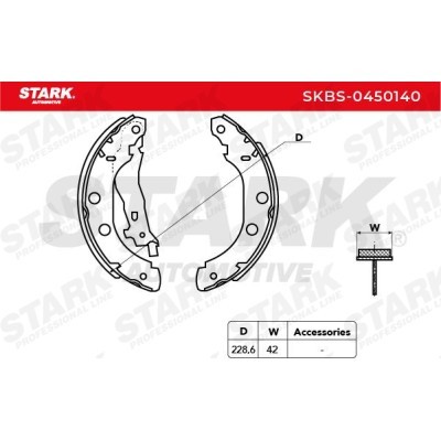Brake Pads Set Stark SKBS-0450140 SKBS-0450140 - photo 5