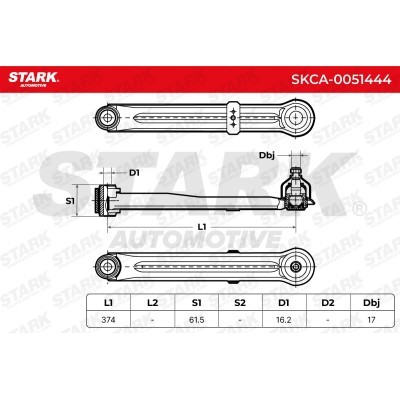Control Arm Stark SKCA-0051444 SKCA-0051444 - photo 3