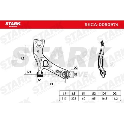 Control Arm Stark SKCA-0050974 SKCA-0050974 - photo 5
