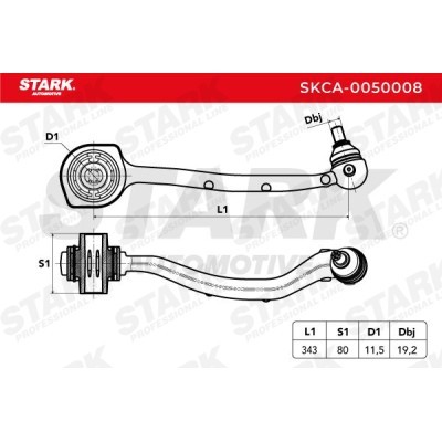 Control Arm Stark SKCA-0050008 SKCA-0050008 - photo 2