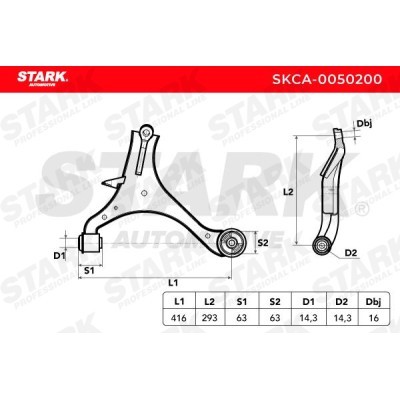 Control Arm Stark SKCA-0050200 SKCA-0050200 - photo 4