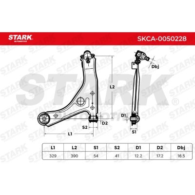 Control Arm Stark SKCA-0050228 SKCA-0050228 - photo 3