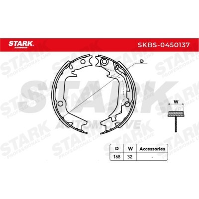 Brake Pads Set Stark SKBS-0450137 SKBS-0450137 - photo 5