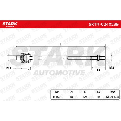 Tie Rod Assembly Stark SKTR-0240239 SKTR-0240239 - photo 5