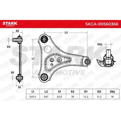 Control Arm Stark SKCA-00560366 SKCA-00560366 - photo 5