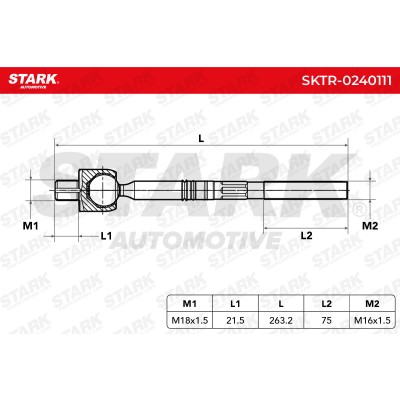 Tie Rod Assembly Stark SKTR-0240111 SKTR-0240111 - photo 6