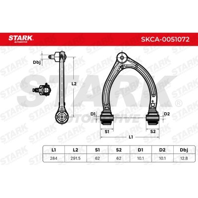 Control Arm Stark SKCA-0051072 SKCA-0051072 - photo 6
