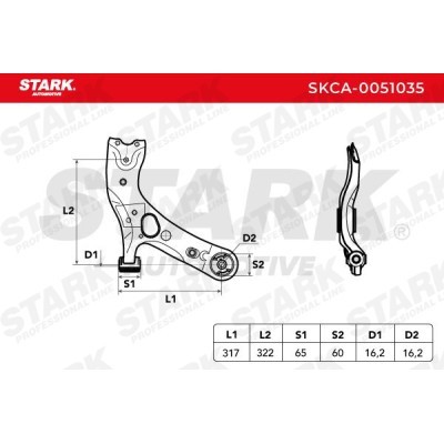 Control Arm Stark SKCA-0051035 SKCA-0051035 - photo 5