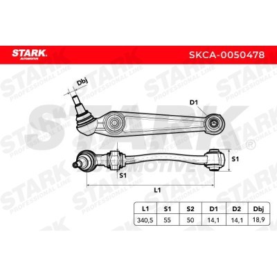 Control Arm Stark SKCA-0050478 SKCA-0050478 - photo 6
