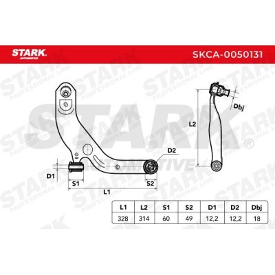 Control Arm Stark SKCA-0050131 SKCA-0050131 - photo 2