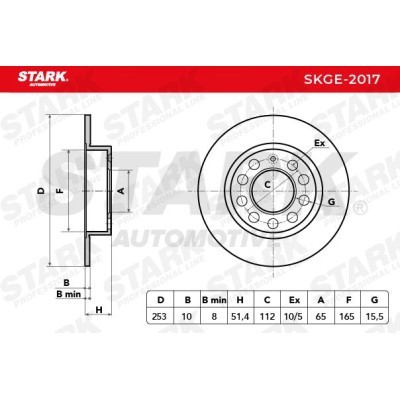 Brake Disc Stark SKGE-2017 SKGE-2017 - photo 10