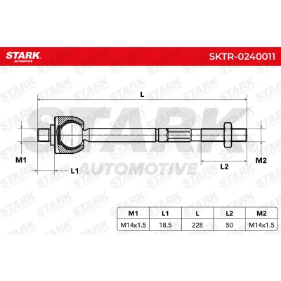 Tie Rod Assembly Stark SKTR-0240011 SKTR-0240011 - photo 5
