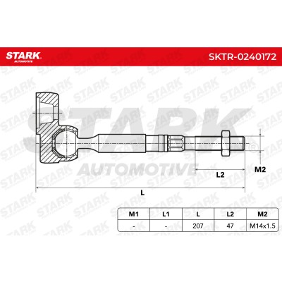 Tie Rod Assembly Stark SKTR-0240172 SKTR-0240172 - photo 5