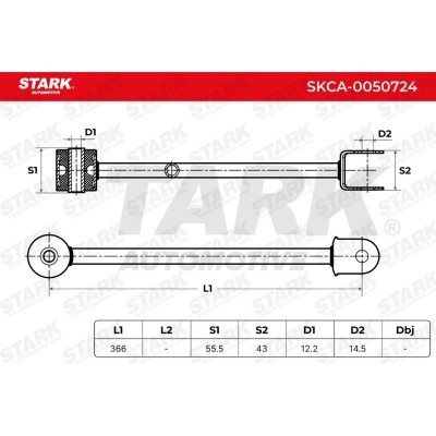 Control Arm Stark SKCA-0050724 SKCA-0050724 - photo 7