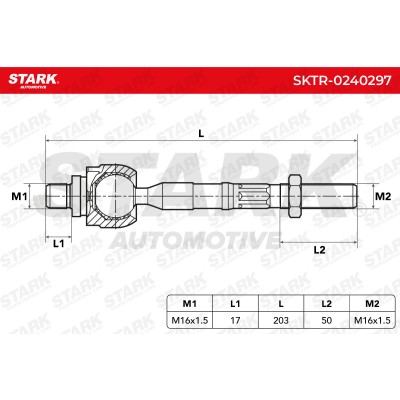 Tie Rod Assembly Stark SKTR-0240297 SKTR-0240297 - photo 7