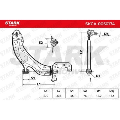 Control Arm Stark SKCA-0050174 SKCA-0050174 - photo 4