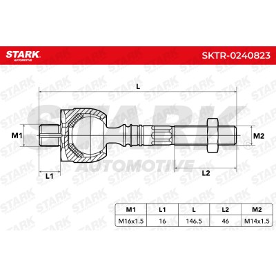Tie Rod Assembly Stark SKTR-0240823 SKTR-0240823 - photo 5