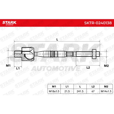 Tie Rod Assembly Stark SKTR-0240138 SKTR-0240138 - photo 7