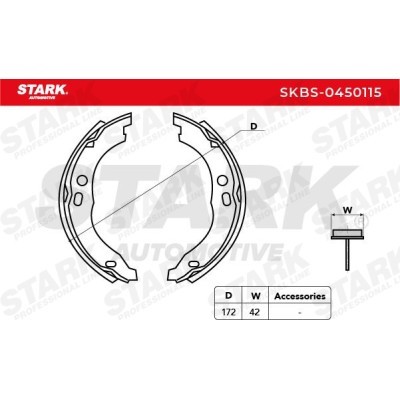 Brake Pads Set Stark SKBS-0450115 SKBS-0450115 - photo 4