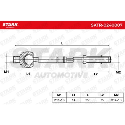 Tie Rod Assembly Stark SKTR-0240007 SKTR-0240007 - photo 9