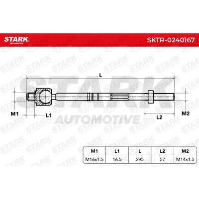 Tie Rod Assembly Stark SKTR-0240167 SKTR-0240167 - photo 7