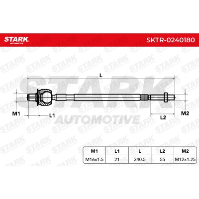 Tie Rod Assembly Stark SKTR-0240180 SKTR-0240180 - photo 6
