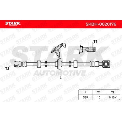 Brake Hose Stark SKBH-0820176 SKBH-0820176 - photo 3