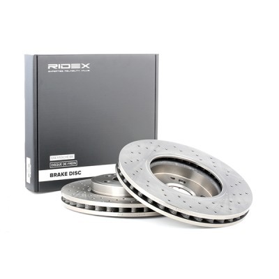 Brake Disc RIDEX 82B0750 82B0750 - photo 3