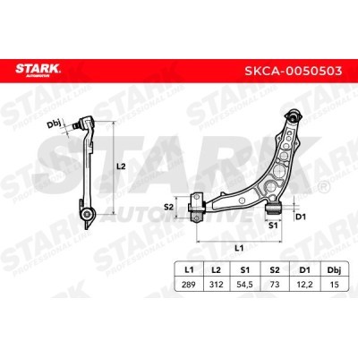 Control Arm Stark SKCA-0050503 SKCA-0050503 - photo 4