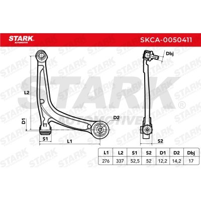 Control Arm Stark SKCA-0050411 SKCA-0050411 - photo 5