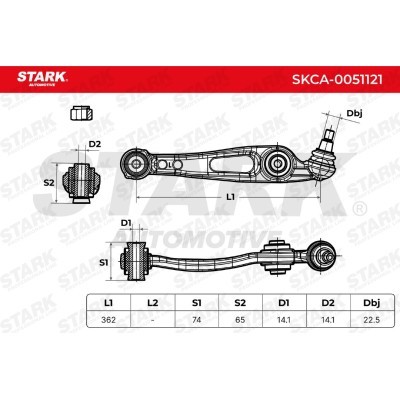 Control Arm Stark SKCA-0051121 SKCA-0051121 - photo 5