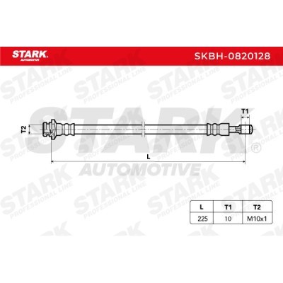 Brake Hose Stark SKBH-0820128 SKBH-0820128 - photo 3