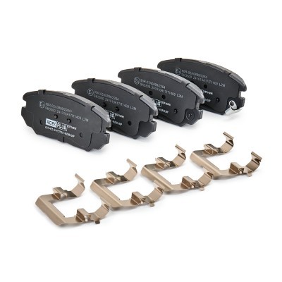 Brake Pads Set RIDEX 402B0430P 402B0430P - photo 3