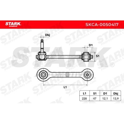 Control Arm Stark SKCA-0050417 SKCA-0050417 - photo 5