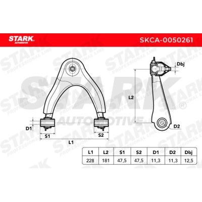 Control Arm Stark SKCA-0050261 SKCA-0050261 - photo 3