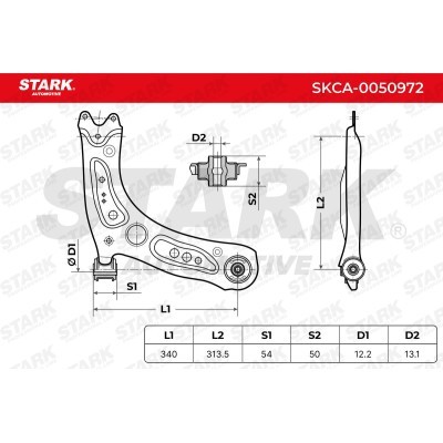 Control Arm Stark SKCA-0050972 SKCA-0050972 - photo 5